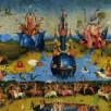 detail from garden of earthly delights